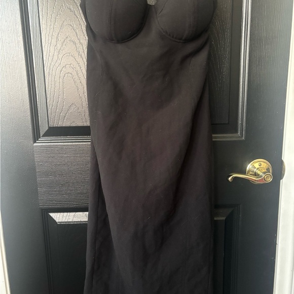 Marciano Black Strapless Dress - Picture 1 of 5